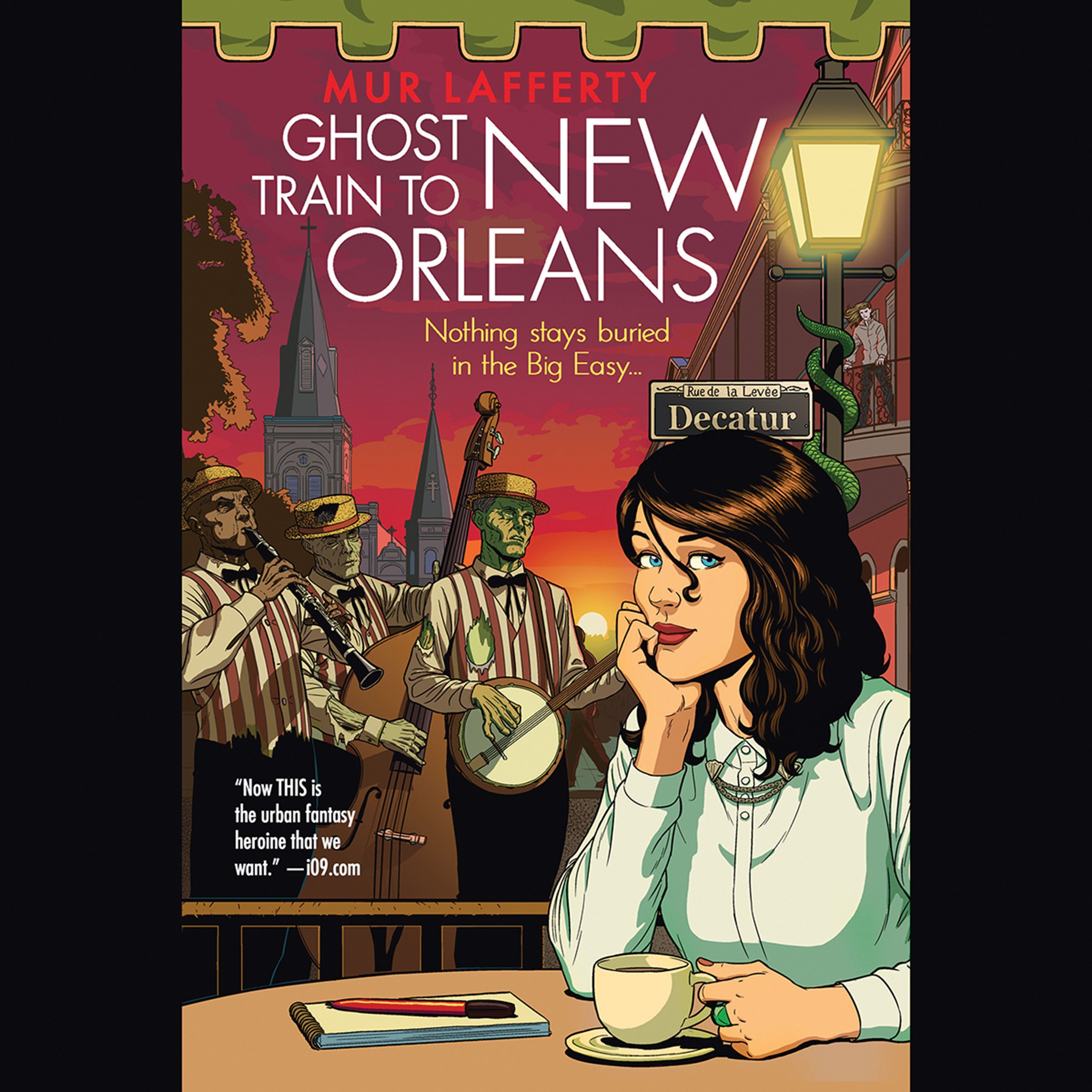 Cover art for Ghost Train to New Orleans