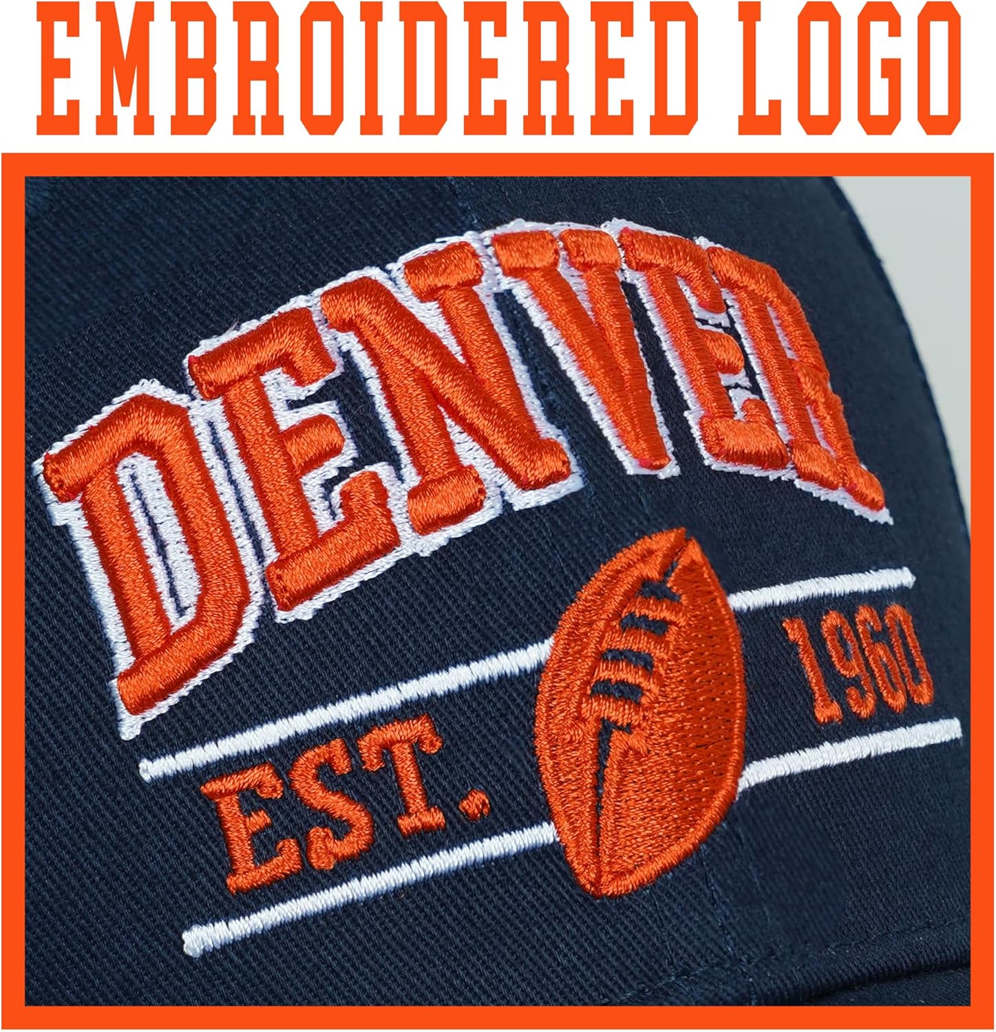 Sports Embroidered Clothback Snapback Hat for Men Women Apparel Gifts - Image 2