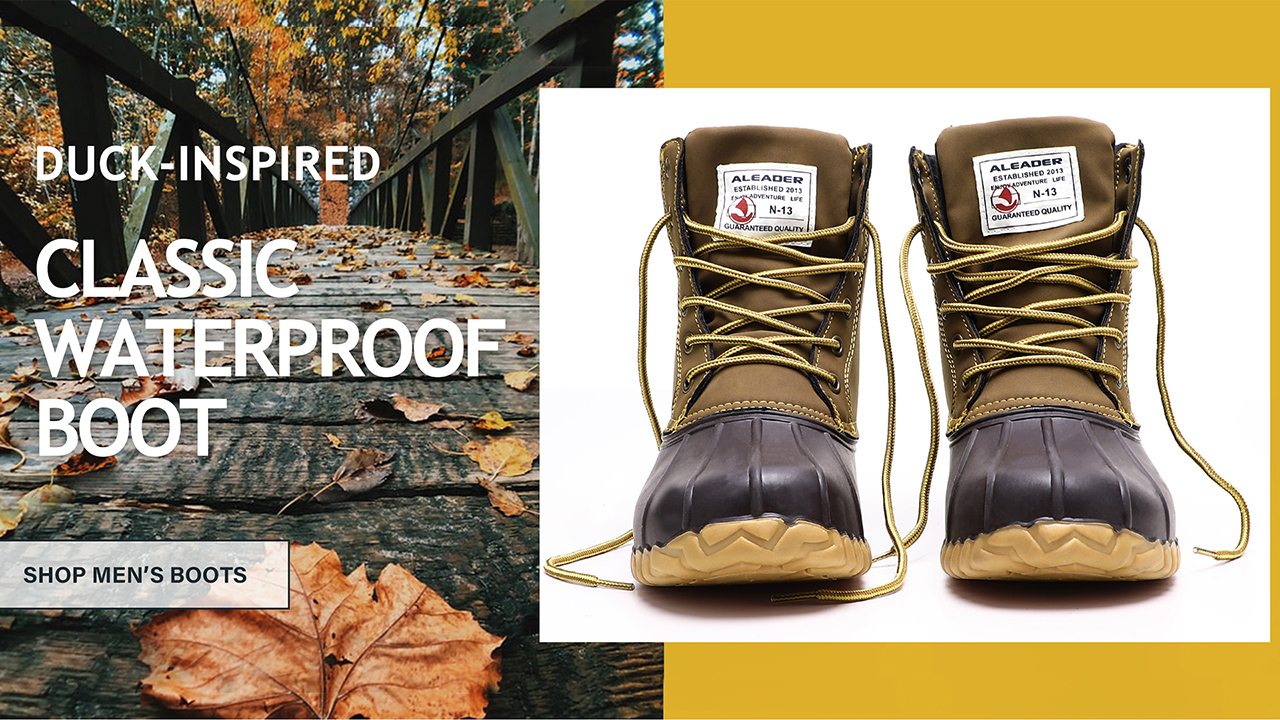 Aleader duck boots Clearance