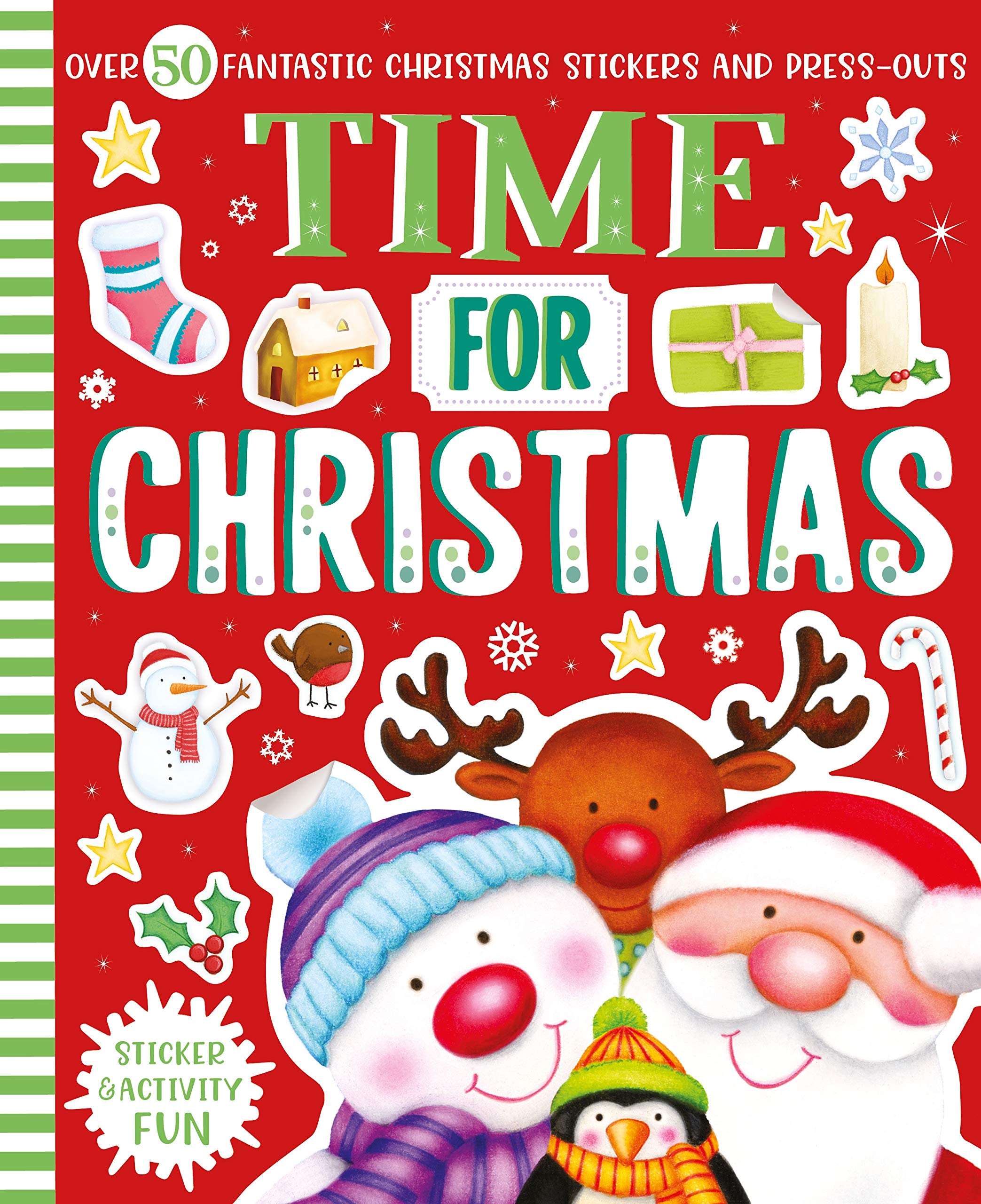 Time For Christmas Sticker & Activity Fun Paperback – 1 January 2020