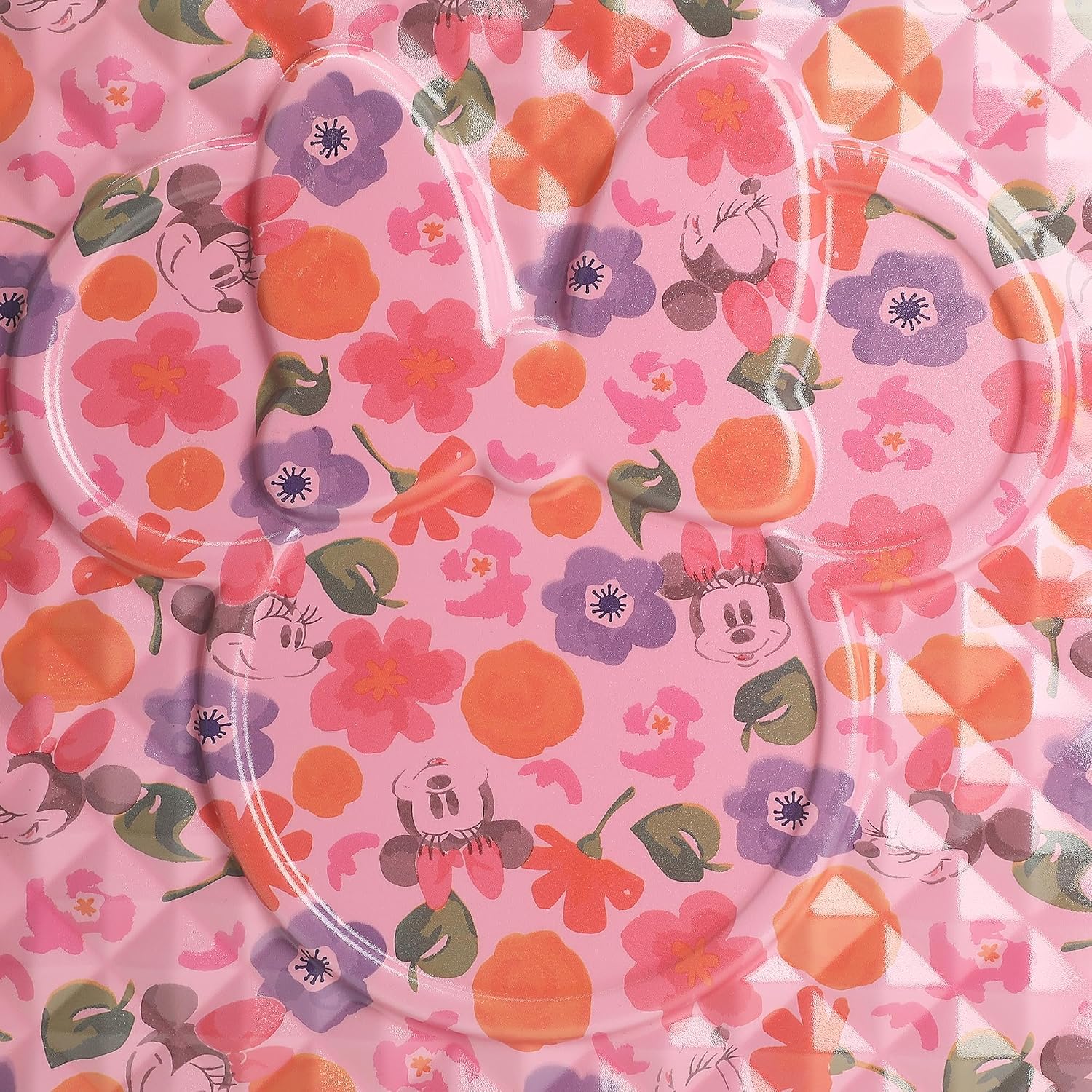 Disney Minnie Mouse All-Over Print 20" Hard-Sided Carry-On Luggage