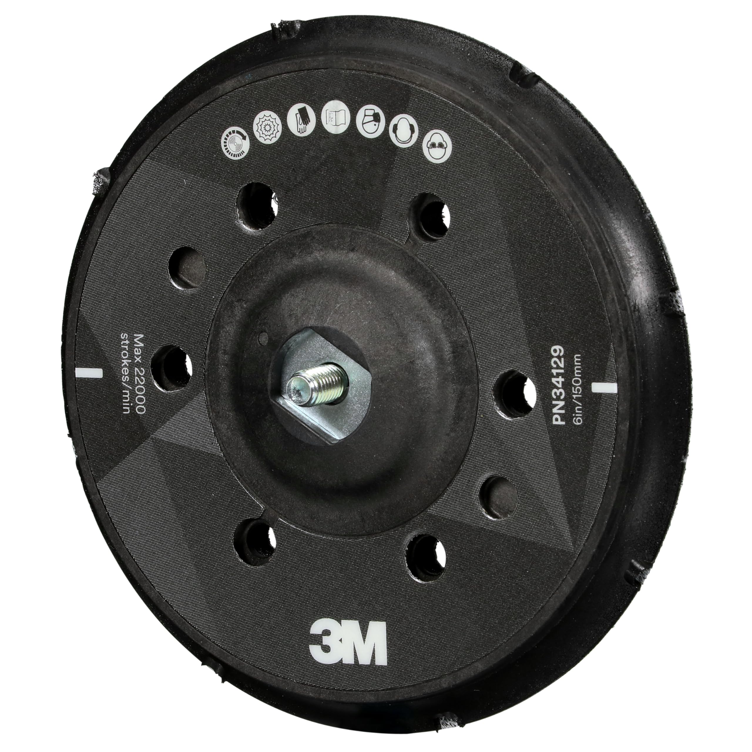 Platorello per lucidatrice rotorbitale 3M Perfect-It, 150 mm (6 in), 34129