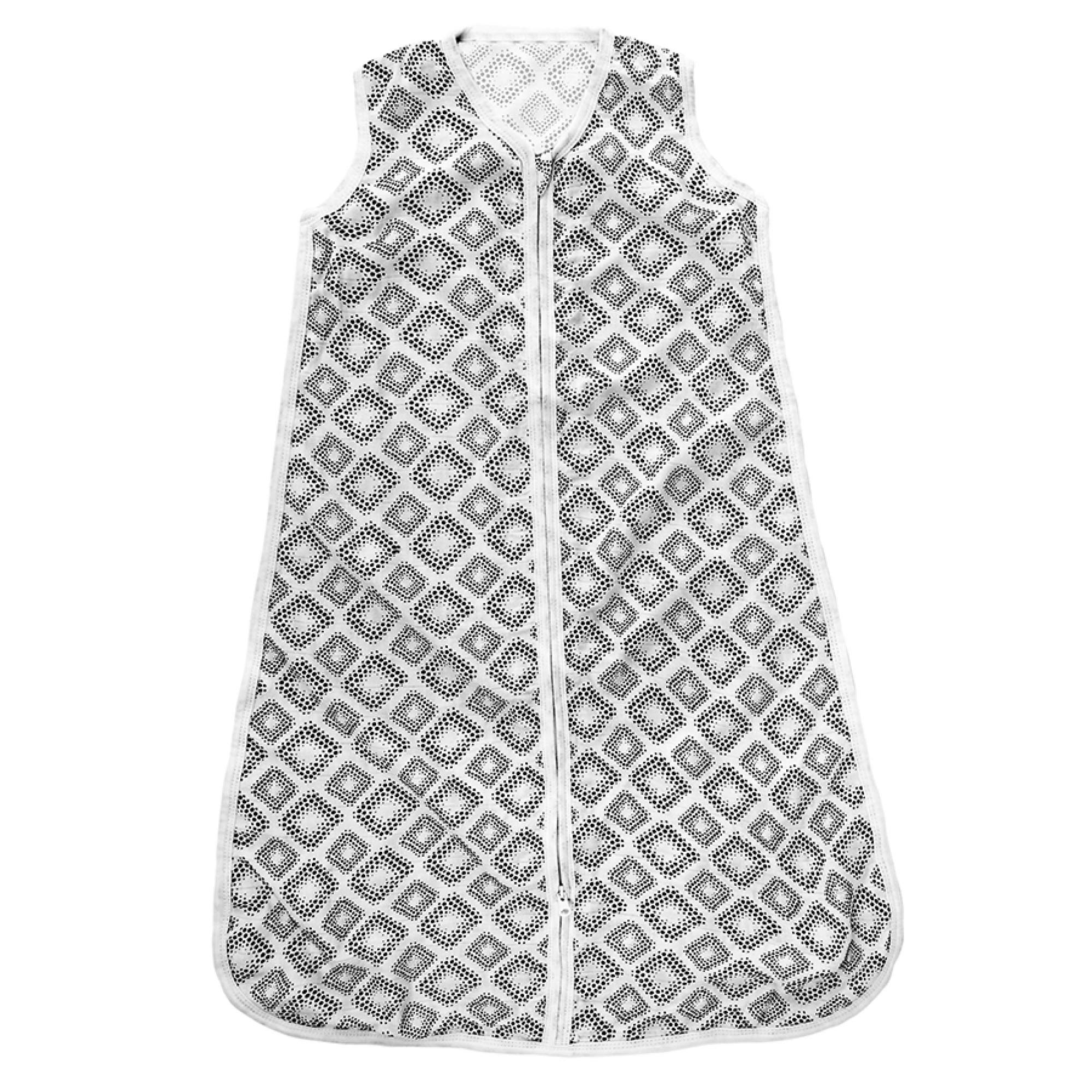 aden + anais silky soft Baby Sleeping Bag, Wearable Swaddle Blanket for Girls & Boys, Newborn Muslin Sleep Sack, Breathable & Lightweight Vicose from Bamboo, TOG Rating 1.0, 18-36 Months, in motion