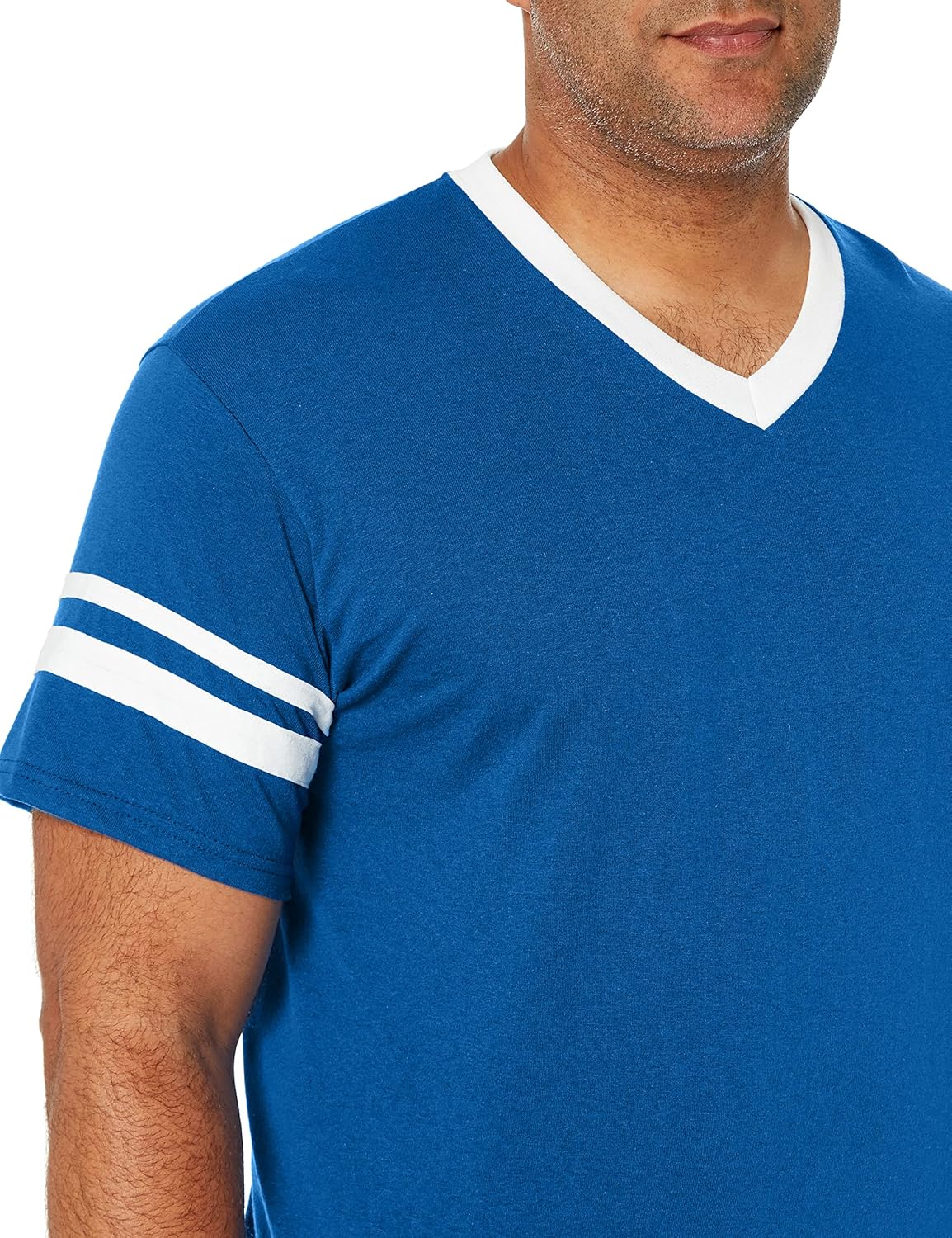 Augusta Sportswear Men's Small Sleeve Stripe Jersey - Image 3