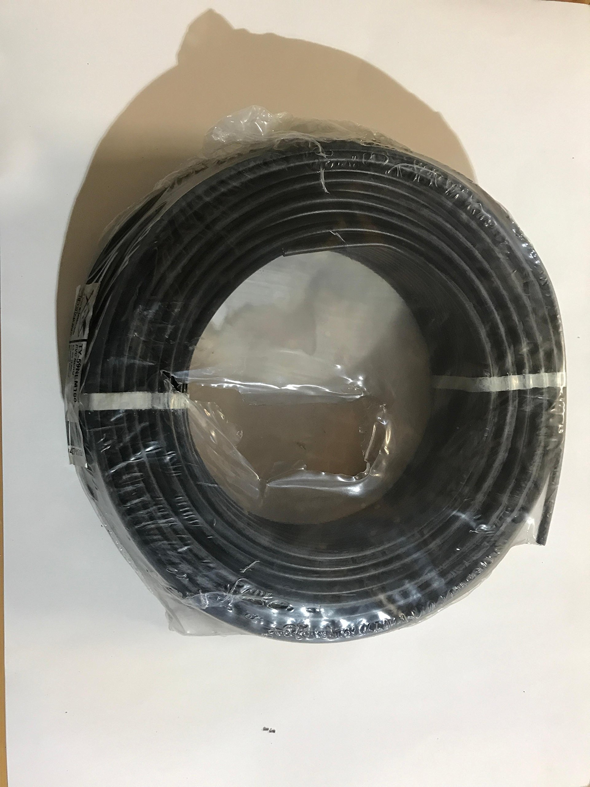 100 metri Cavo RG59 Coassiale Impedenza 75 Ohm Dielettrico PE 6