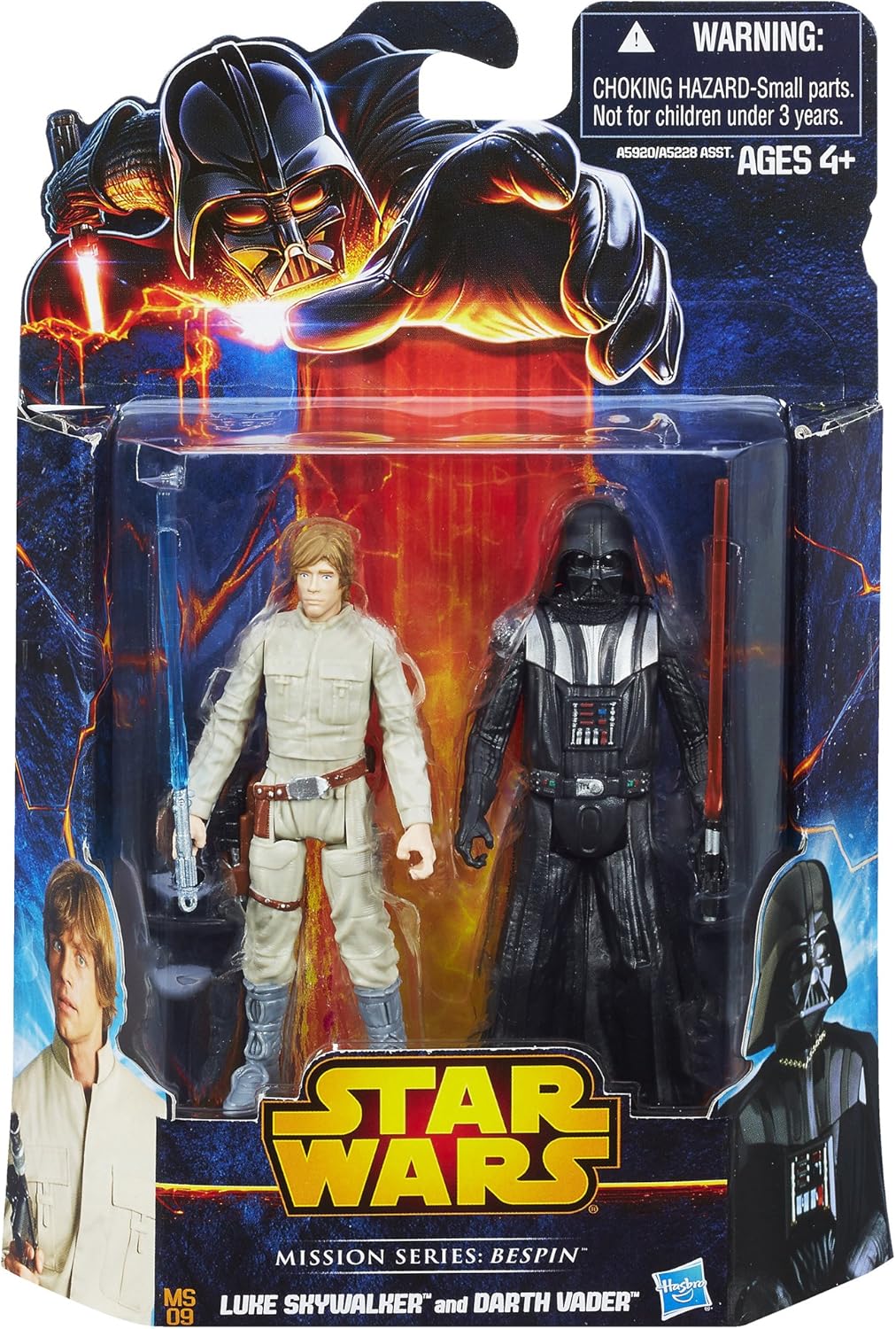 Star Wars Episode 5 Darth Vader vs. Luke Skywalker Action Figure