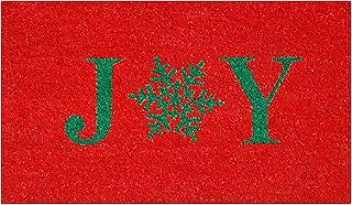 Calloway Mills 101891729 Snowflake Joy Doormat, 17