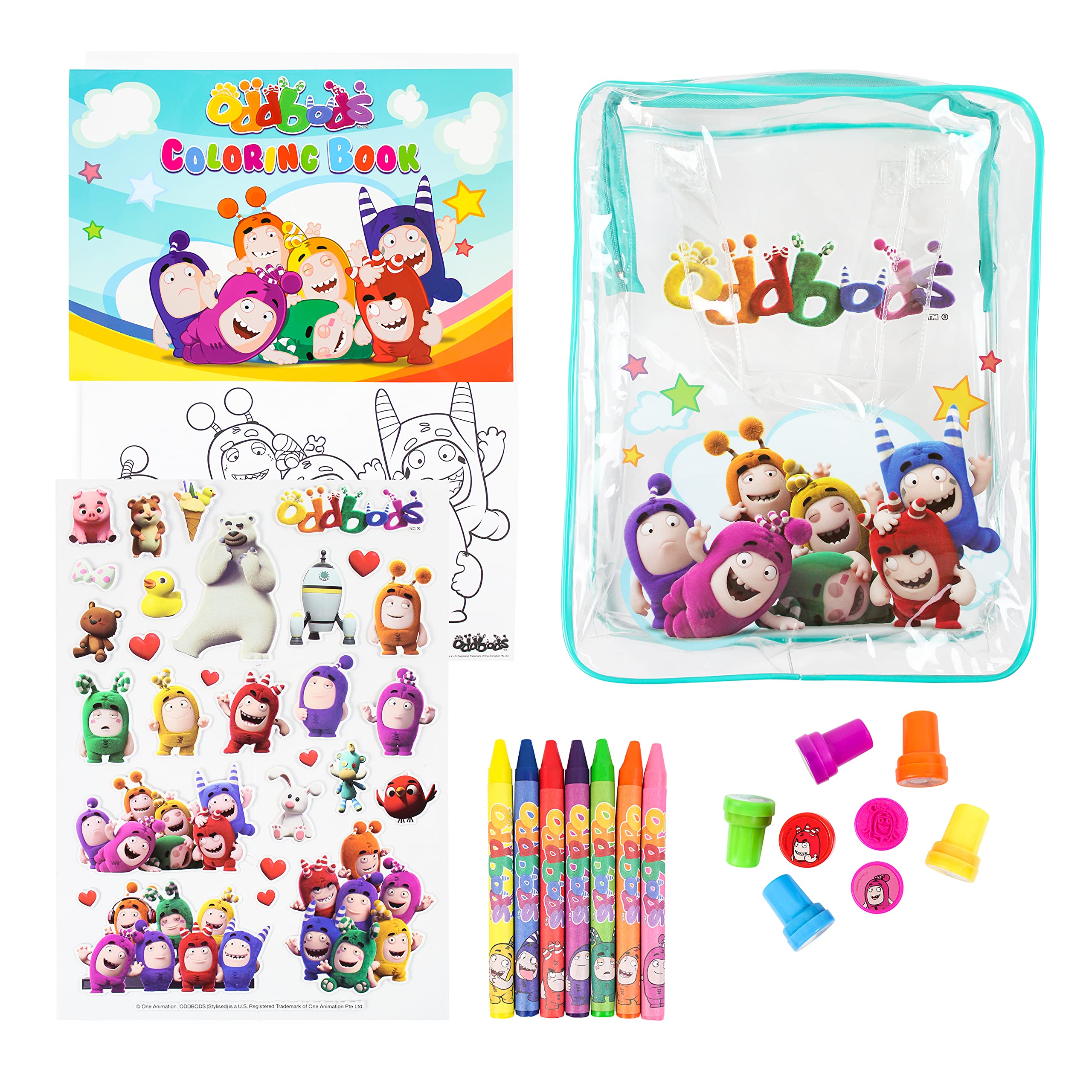 Buy Oddbods Creativity Set Arts and Crafts for Kids, Kit Includes Wax