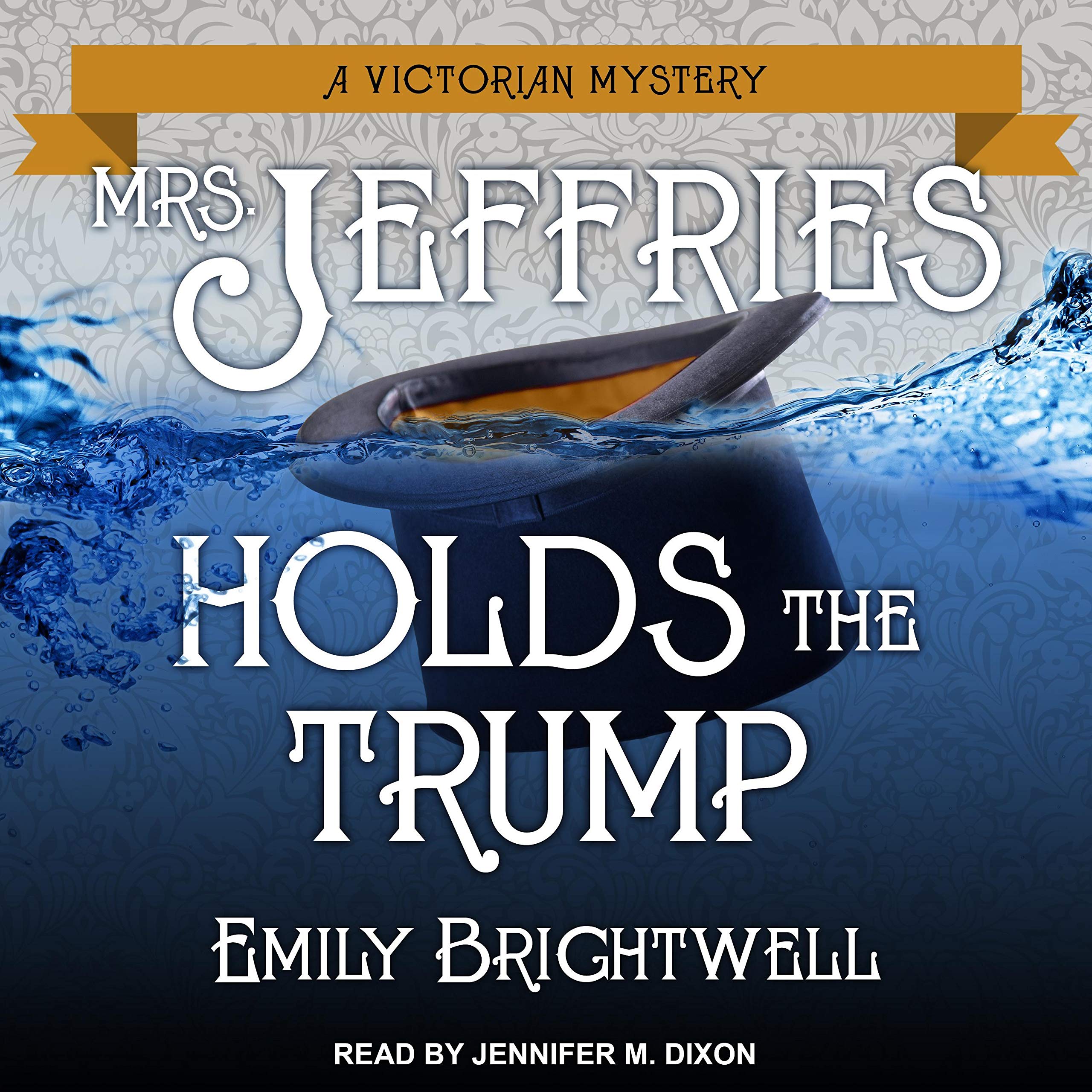 Cover art for Mrs. Jeffries Holds the Trump