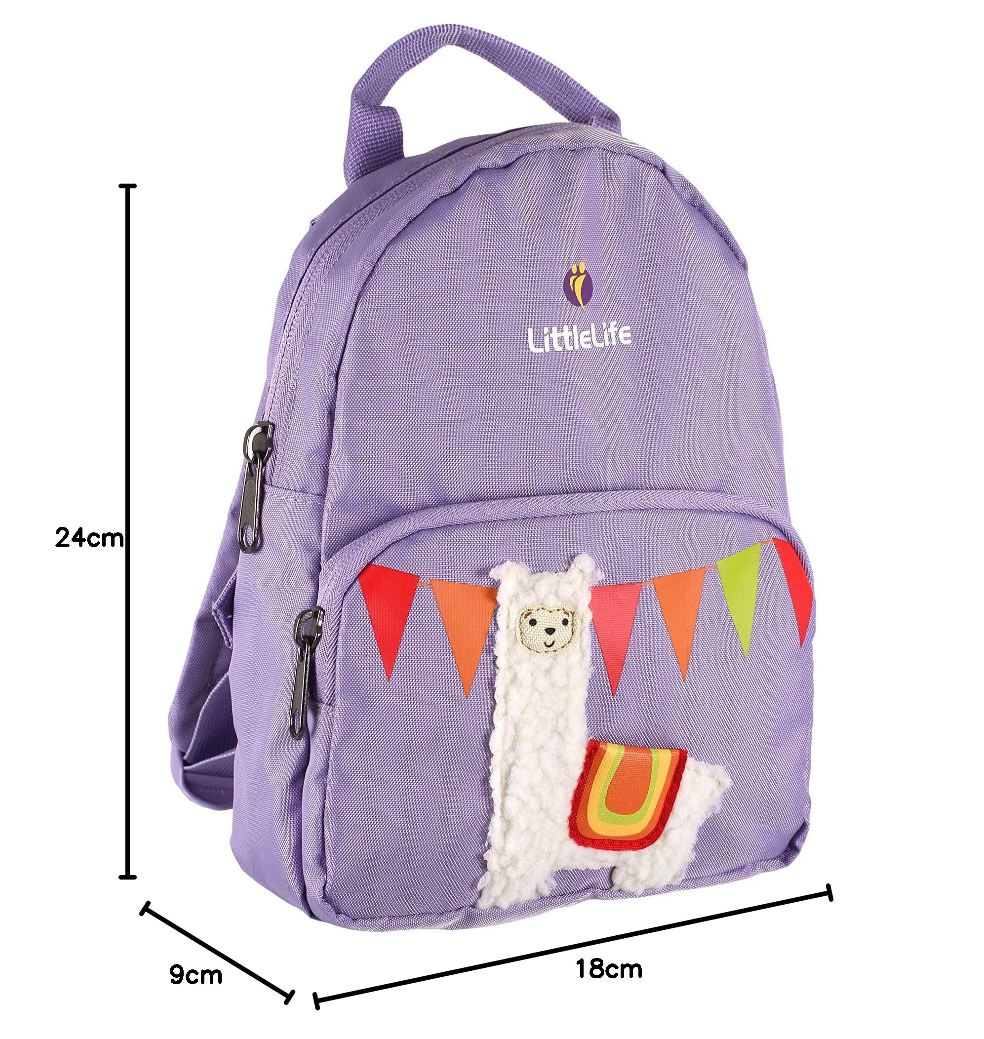 LittleLife Przyjazne twarze zwierzę maluch plecak z bezpiecznym wodzem