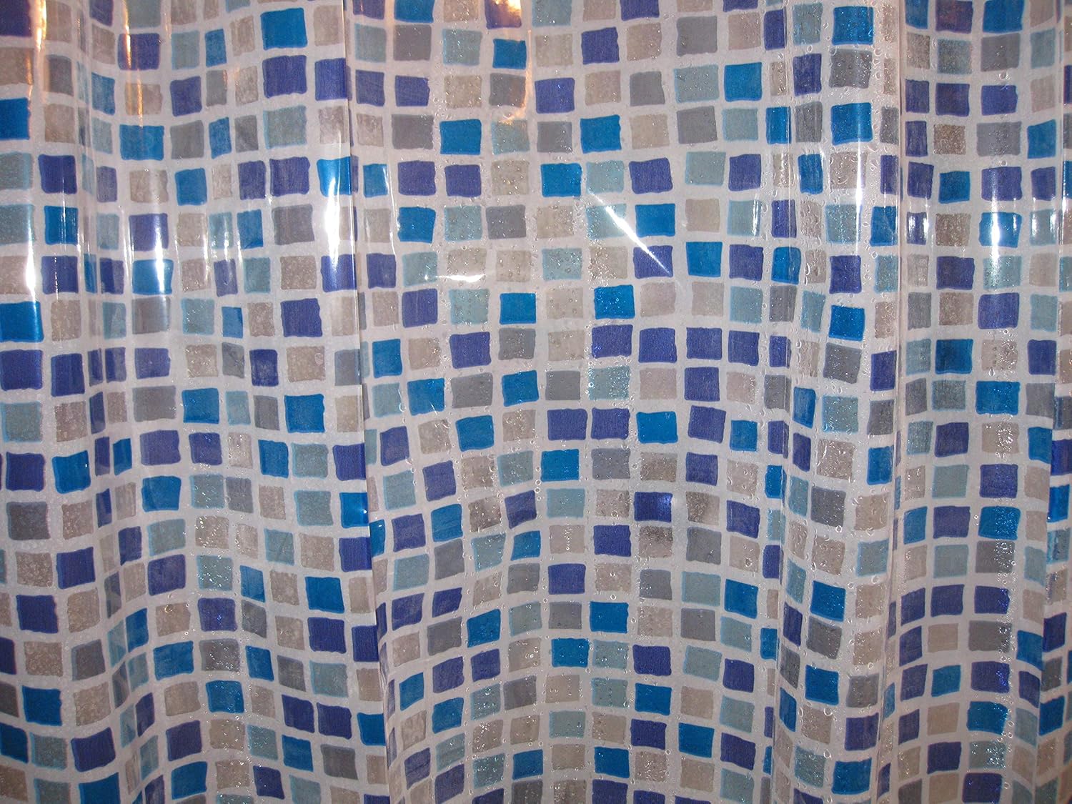 KAV Premium Fully Waterproof PEVA/Shower Curtain with Hygiene and Clean Technology, 180x180CM / 72x72in - Image 4