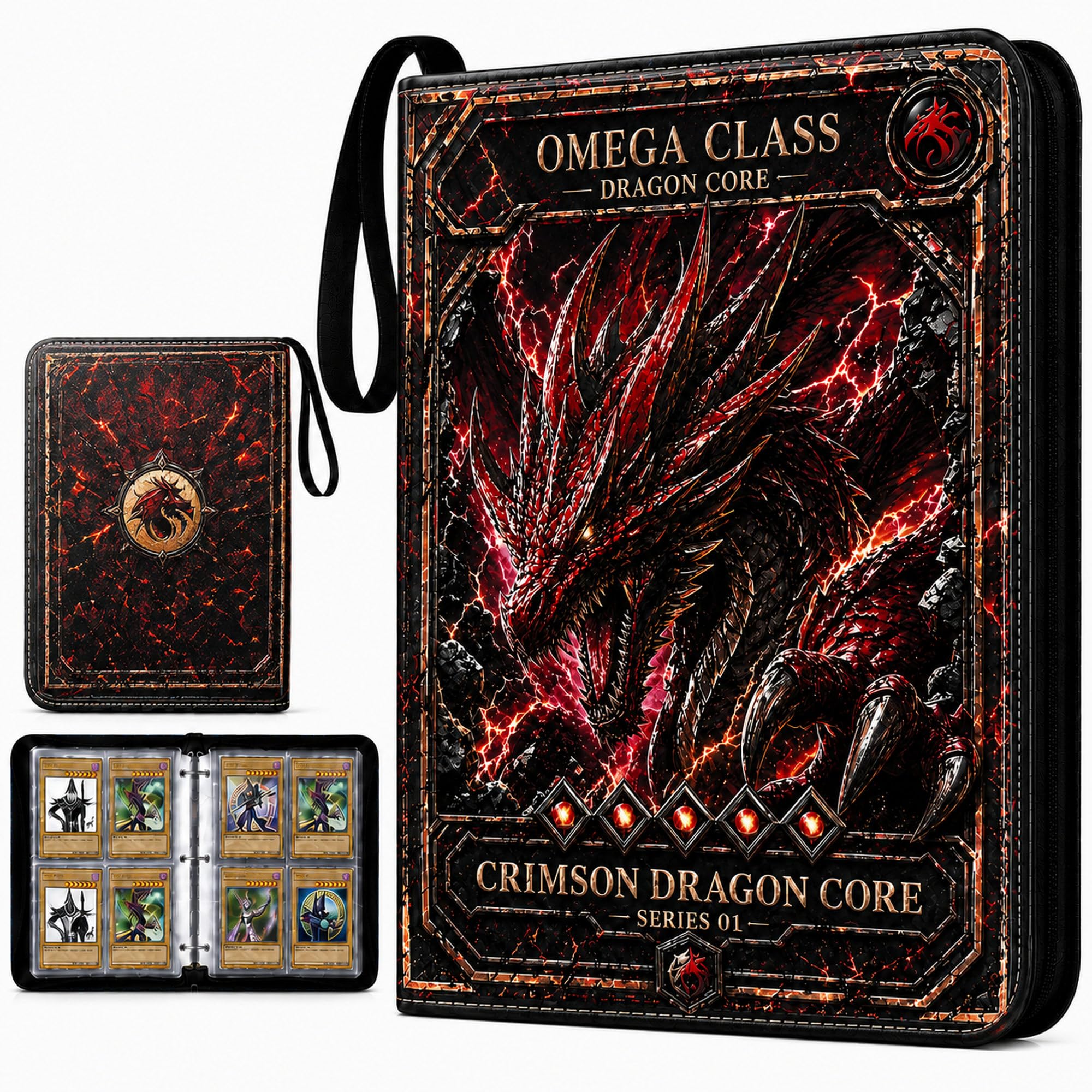 Amazon.co.jp: HBK 遊戯王カード用カードバインダー 4ポケット 遊戯王