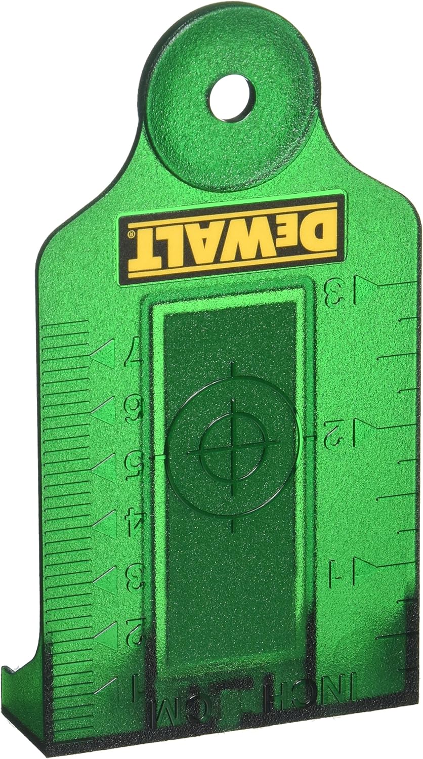 Dewalt DE0730G-XJ Green Laser Target Card