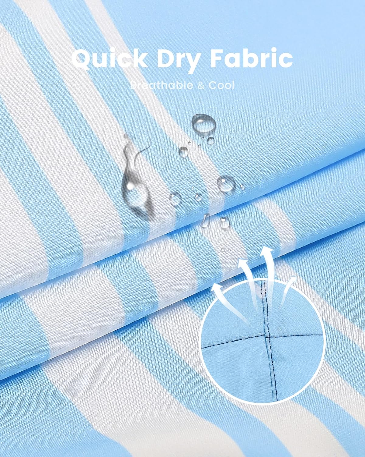 maamgic 2 in 1 Mens Swim Trunks 7 Inch Swim Shorts Swim Suits Board Shorts - Image 3