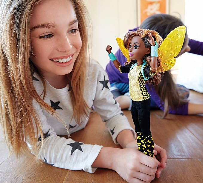Muñeca DC Super Hero Girls Bumble Bee 12 Pulgadas Mattel miniatura 5