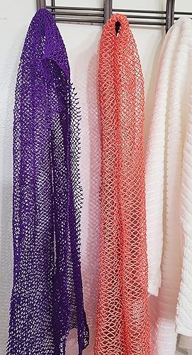 Miniatura 8 de Nidole 2 esponjas africanas de red - esponja corporal africana larga exfoliante, limpiador corporal de ducha, limpiador de espalda más suave para