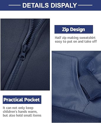 Girls Sweatsuit 2 Piece Fashion Pants Sets 5-14 Years | Kids Athletic Tracksuit Half Zip Sweatshirt and Wide Leg Sweatpants with Pockets Teens Fall Winter Clothes for School Sports