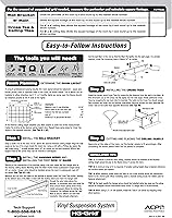 Vista 6 de Kit de techo suspendido negro de 100 pies cuadrados