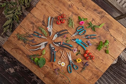 Miniatura 5 de GARDENA (8903) Tijeras de podar de yunque resistentes, herramientas manuales ergonómicas, tijeras de derivación para podadoras de jardín con