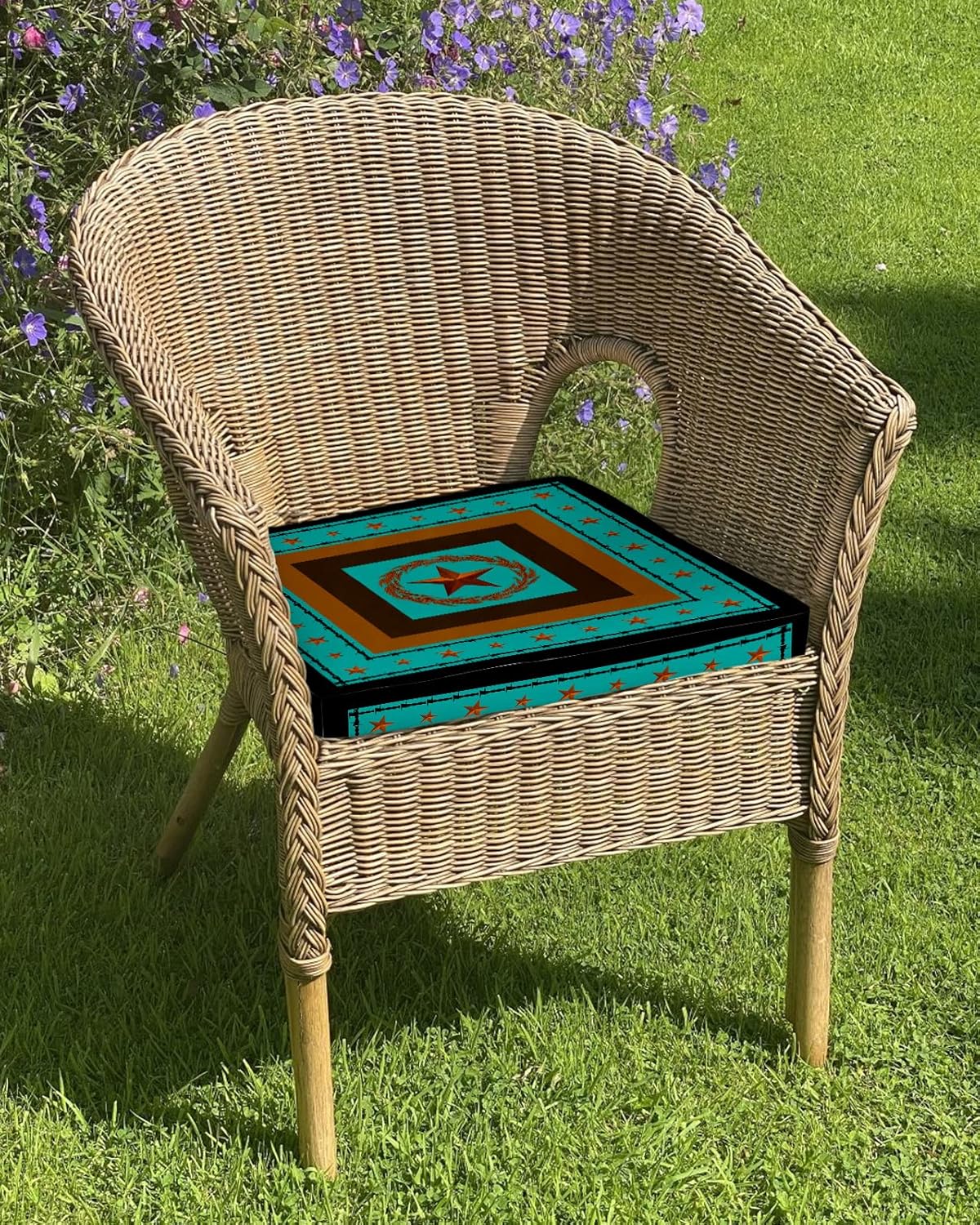 Indoor/Outdoor Waterproof Seat Cushion Cover, Texas