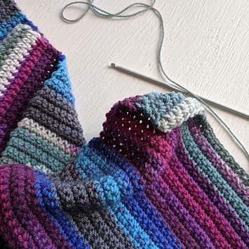 3 Rolls of Wool Yarn, Soft Worsted Yarn Rainbow Gradient Color DIY Baby Knit Woolen Shawl Scarf Sweater Sweater Crochet Supplies (Pink+Green)