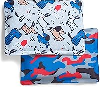 Vista 1 de Cool Coolers by Fit & Fresh - Paquete de 2 paquetes de hielo suave, de nailon elástico flexible, reutilizables, para loncheras y enfriadores, perros