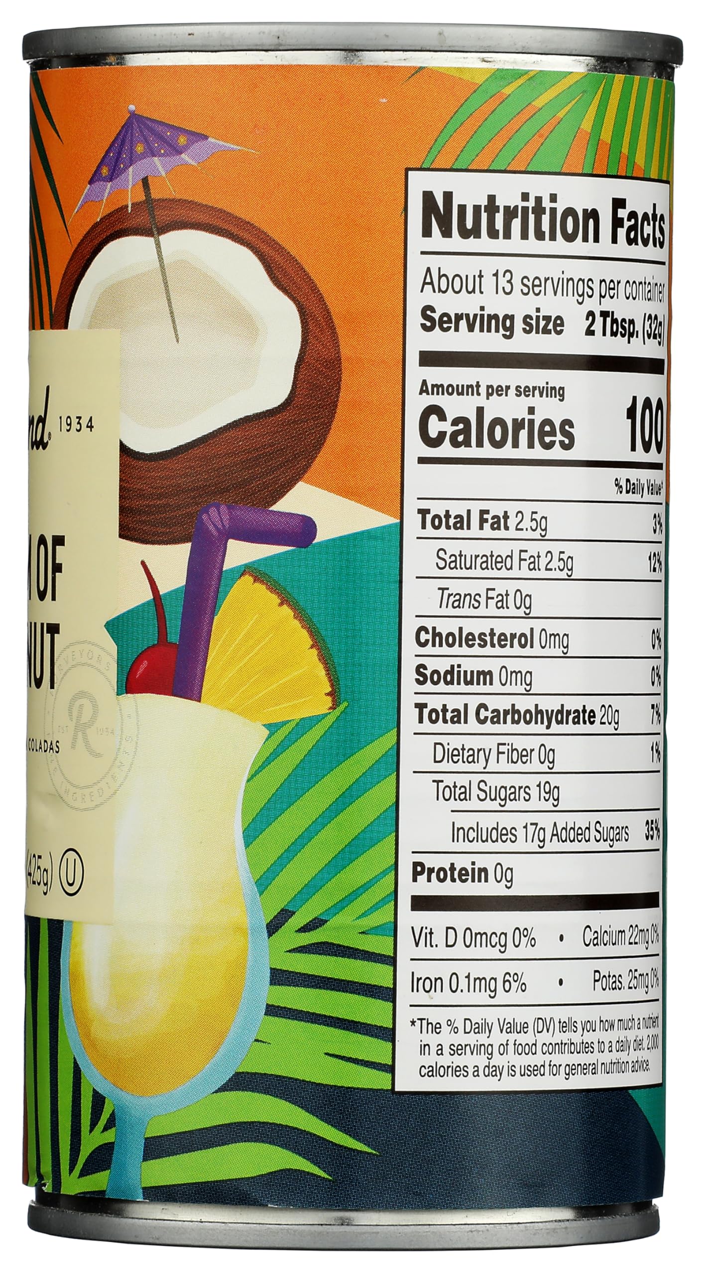 Roland Foods Cream of Coconut 15 Ounce Can Pack of 1 — view 5