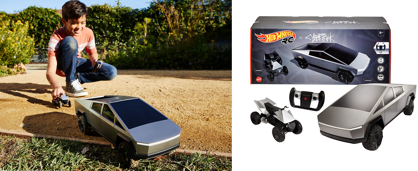 ホットウィール RC テスラ サイバートラック 8才以上