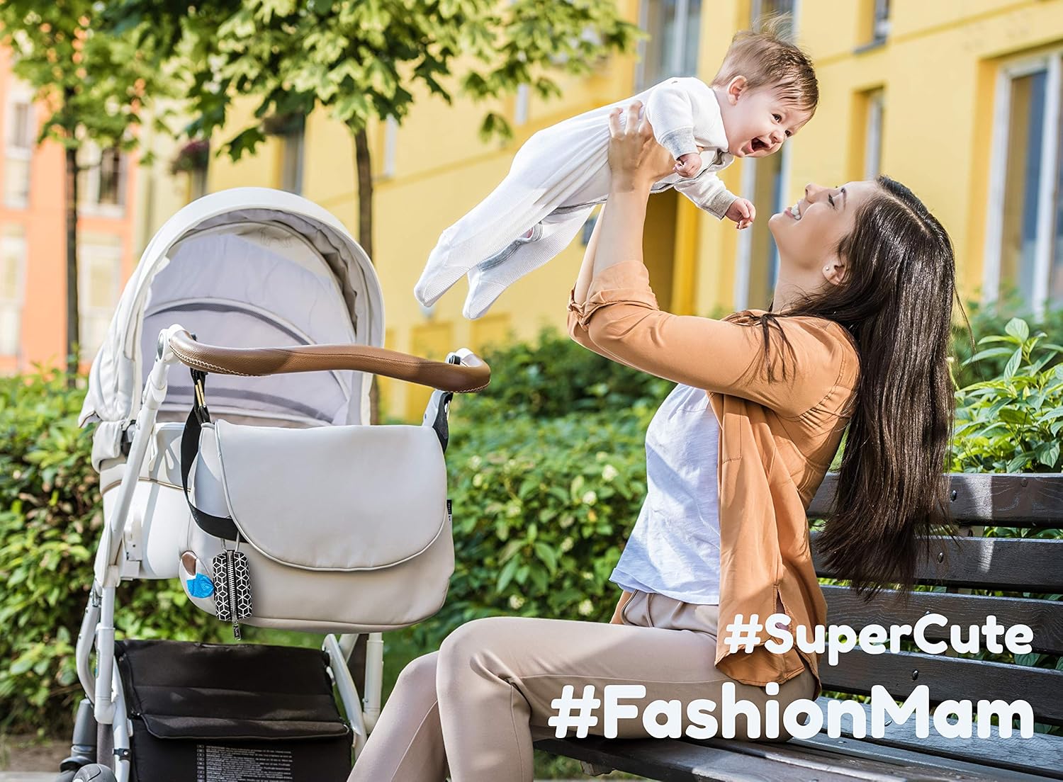 Toolik Diaper Bag Dispenser with 105 Disposable Unscented Waste Bags (7 Refill Rolls) for Baby and Toddler Poop or Dirty Clothes, Essential for Travel and Quick Change on The Go (3D Cubes) image 4 of 7 B07GWY7NV1