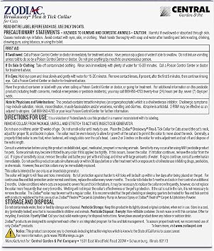 Zodiac Breakaway Flea and Tick Collar for Cats, 13 | Cat flea treatment, 7-month protection, odorless non-greasy collar, easy-release design