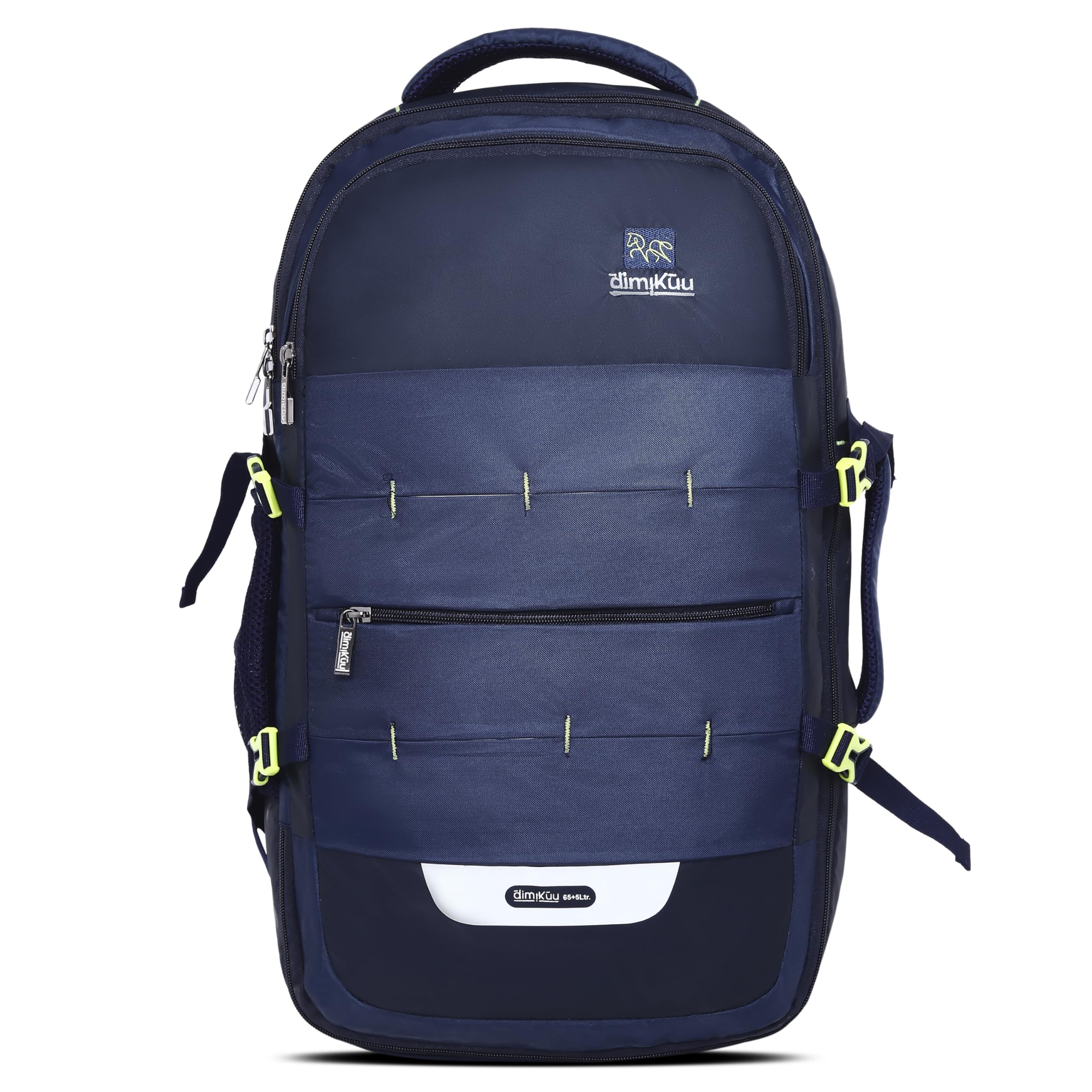 dimikuu 50L Expandable Laptop Backpack Navy Blue | 17 Inch Laptop Compartment | Suitcase Style Opening | Travel Hiking Overnighter Bag | Men & Women-picture-54