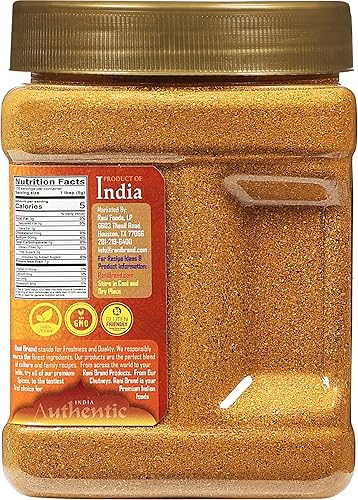 Miniatura 4 de Rani Kitchen King Masala (mezcla de curry de 20 especias) 17.5 onzas (1.1 libras) tarro PET de 17.64 oz  Todo natural  Vegano  Sin colores  Apto