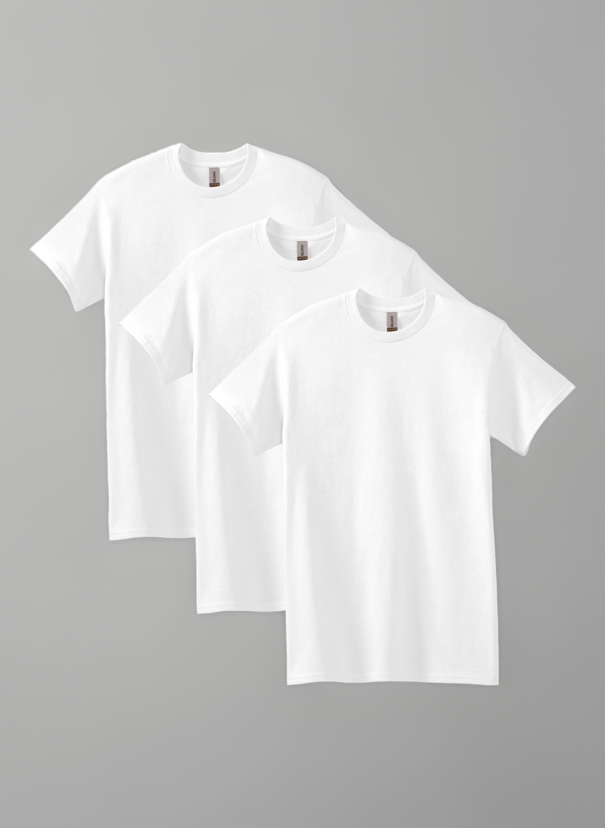 Men's Heavy Cotton T-Shirt, Style G5000 (Pack of 3) T-Shirt (Pack of 3)