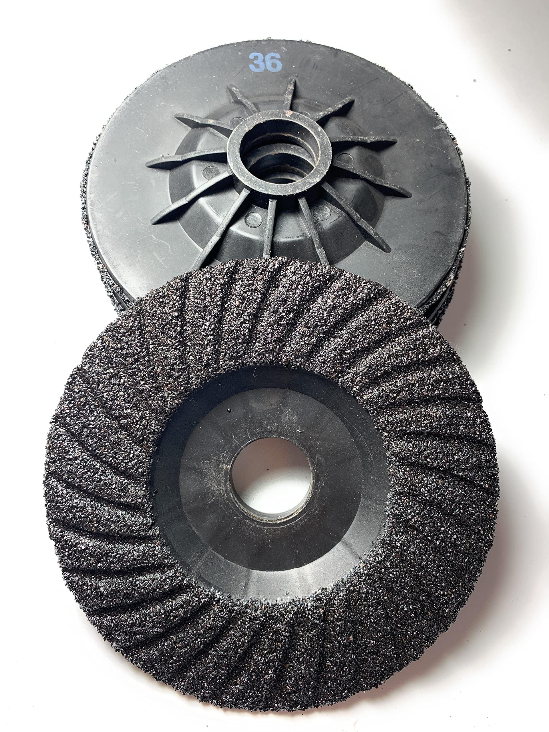 SIGNI S/C Plastic Back Grinding Disc for Granite/Marble/Concrete and Glasses (36 Grit, 4.5 inch)