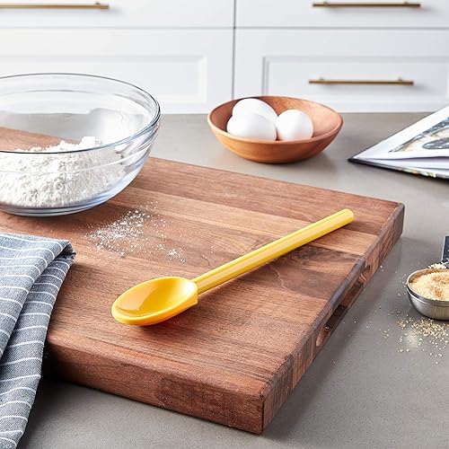 Miniatura 5 de Mercer Culinary Hell's Tools Hi-Heat - Cuchara mezcladora (12 pulgadas), color amarillo