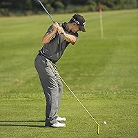 Vista 5 de Callaway Alignment Stix, Golf Swing Trainer, Yellow, 48 Inches, (Set of 2)