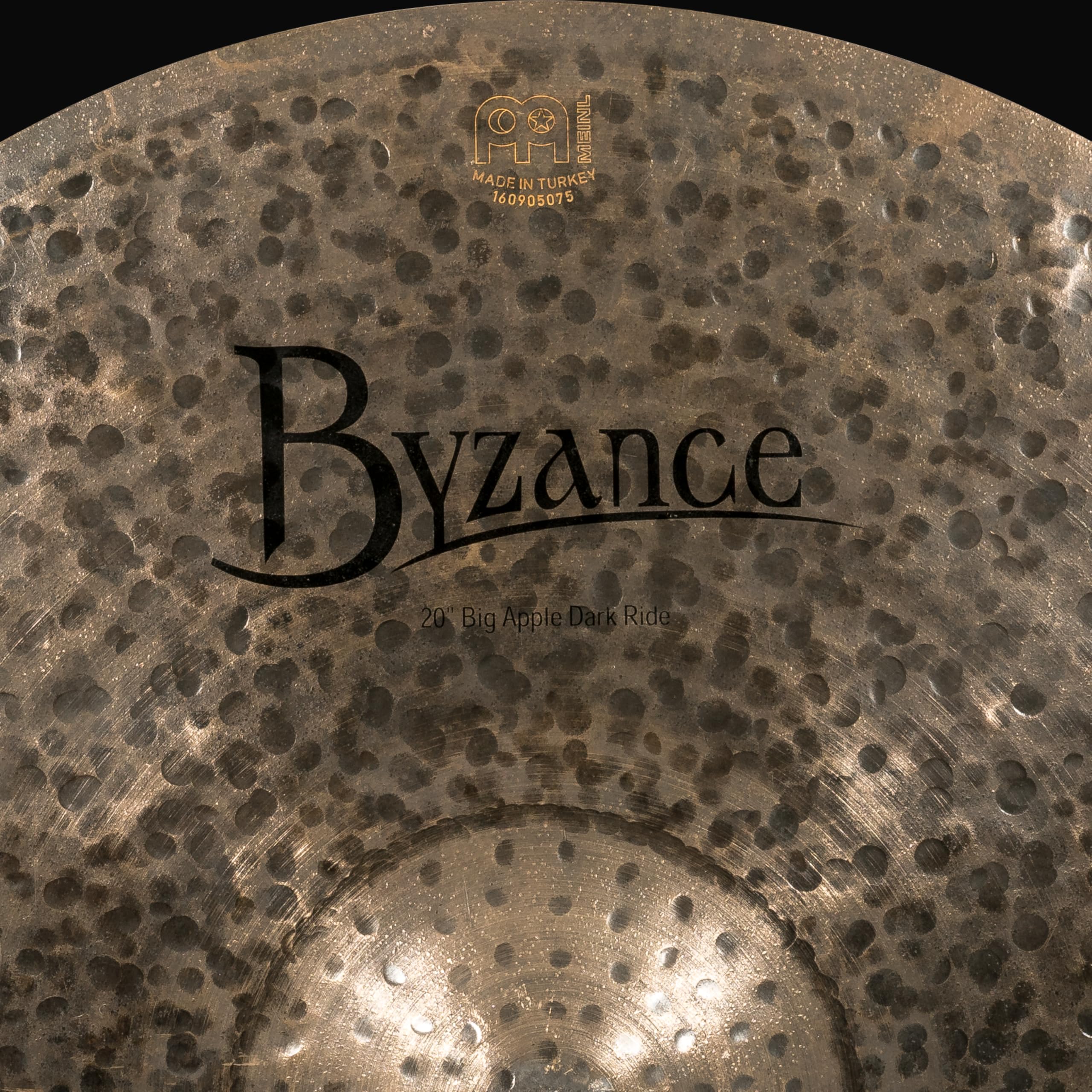 Meinl Cymbals Byzance Dark Cymbale B. Apple Dark Ride 20 pouces (50,80cm) pour Batterie - Bronze B20, Finition Sombre (B20BADAR)