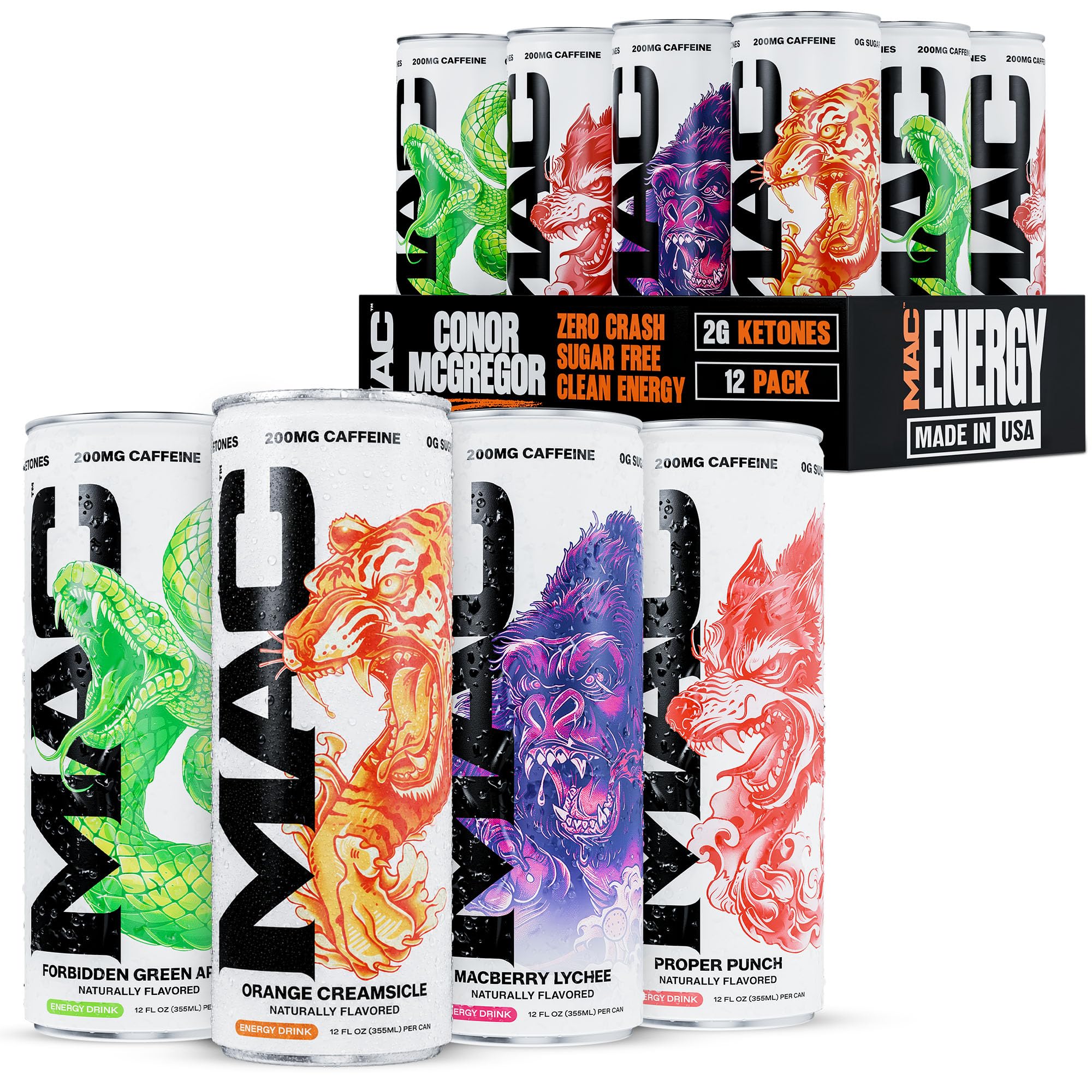 MAC ENERGY 12 PACK