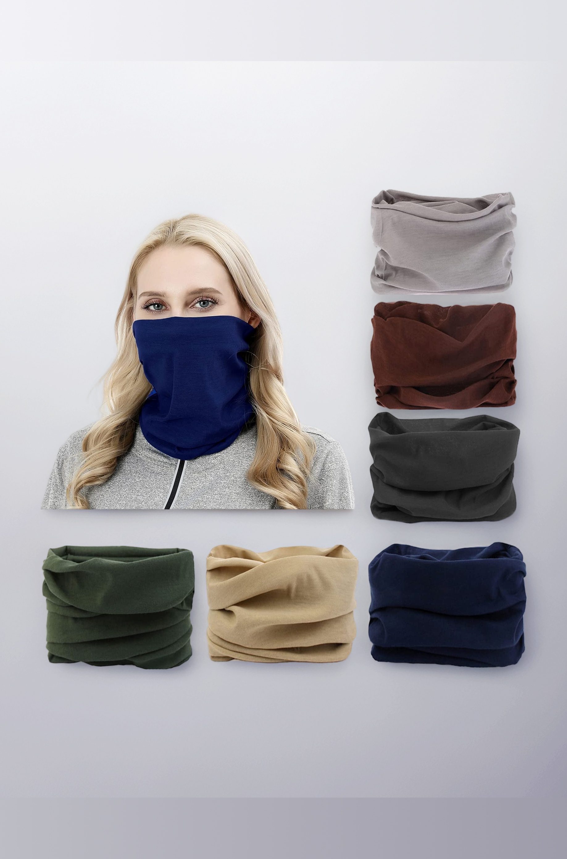 Multifunctional Magic Headbands UV Resistence Bandana Outdoor Scarf Sports Headwear Sweatband 9PCS & 6PCS