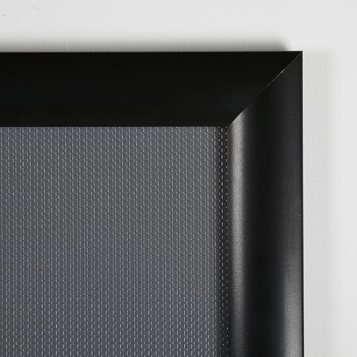 Miniatura 7 de M&T Displays Marco para póster a presión, perfil de aluminio de 1.77 pulgadas, carga frontal, montaje en pared, foto, imagen, documento,