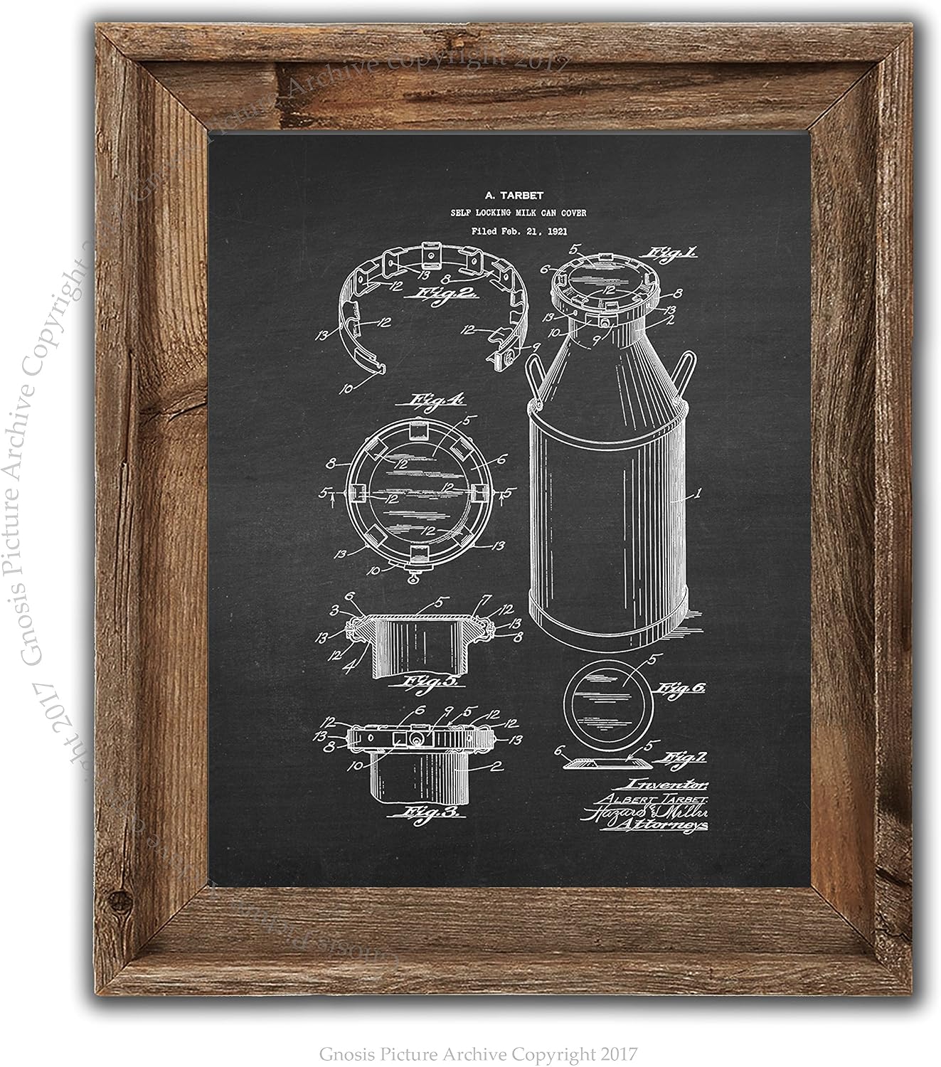 Dairy Farmhouse Decor Set of 6 Dairy Cow Art Prints Dairy Farmer Gifts Patents_Dairy_Chk6A