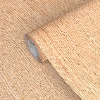 GSCIT Club Red Oak Wood Veneer, 8 inch x 25ft Wood Edge Banding Pre-glued Flexible, 7.87 inch Veneer Tape Banding for Cabinet Repair Furniture Restoration