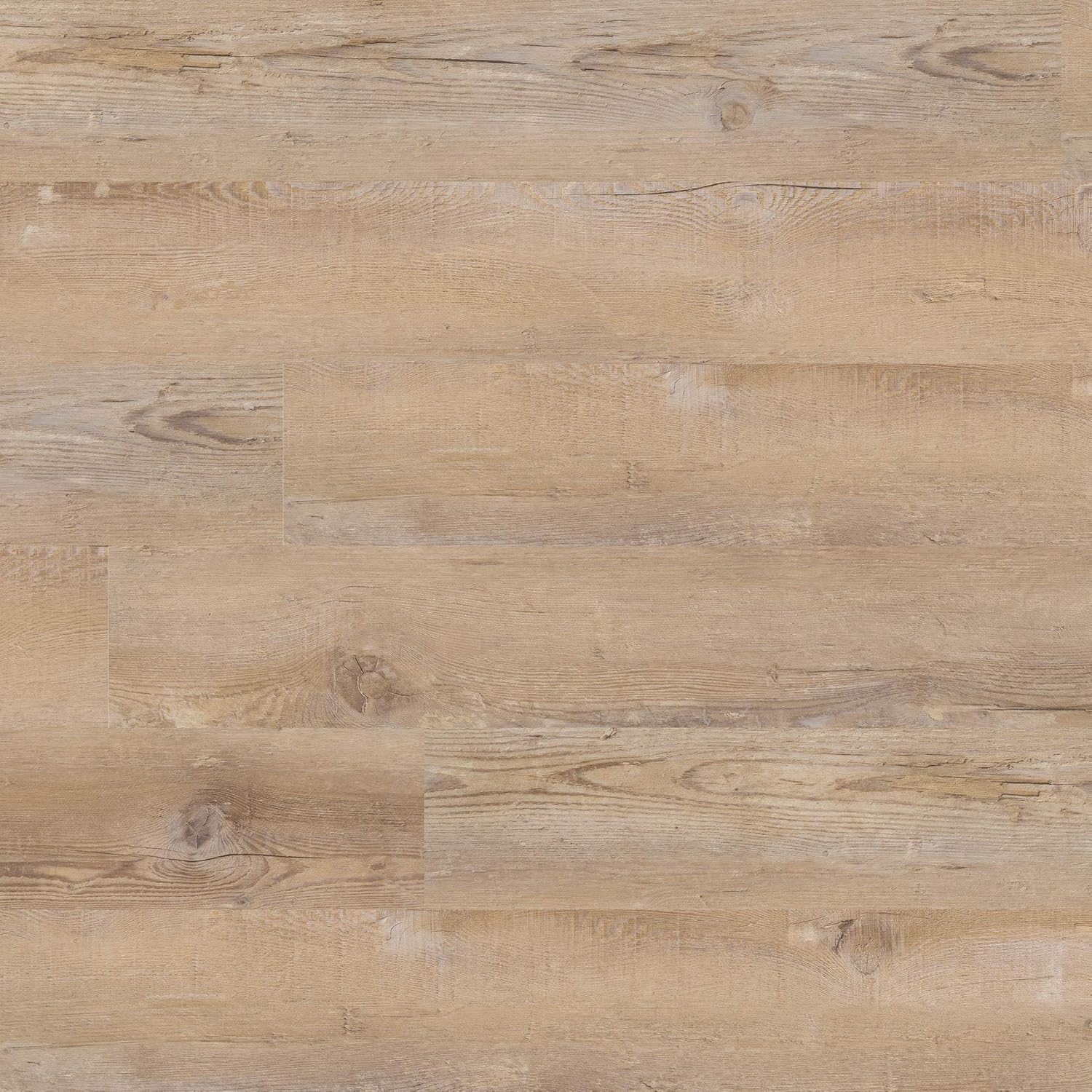 MSI Hampstead 6 in. x 48 in. Glue Down Luxury Vinyl Plank Flooring – Meadowbrooke Beige | Beige Wood Look, 2MM Thick, 12MIL Wear Layer, 36 Sq. Ft.