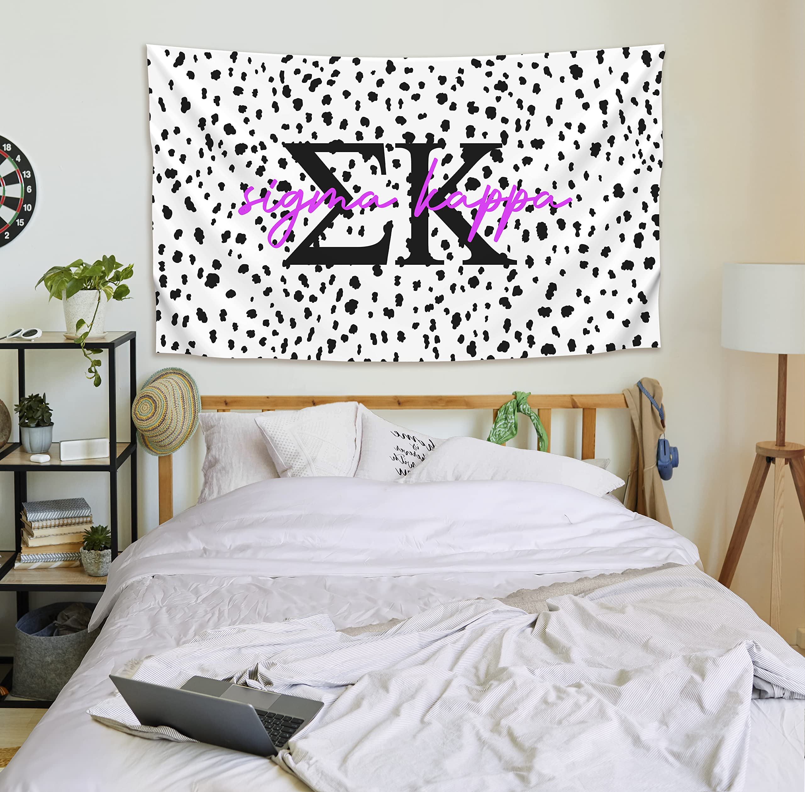 Pro-Graphx Schwesternschafts-Flagge Sigma Kappa – 91x152 Cm, Polyester, Für Innen & Außen