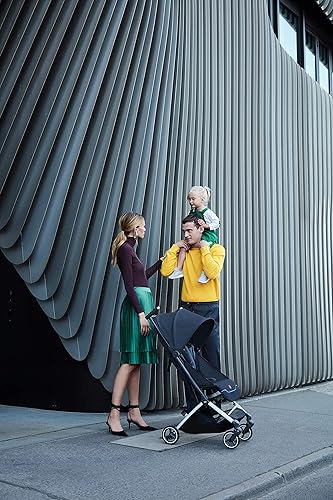 Miniatura 26 de gb Pockit Air All Terrain - Carriola de viaje ultracompacta y ligera con tela transpirable, 28 x 17.5 x 39.8 pulgadas, color night blue