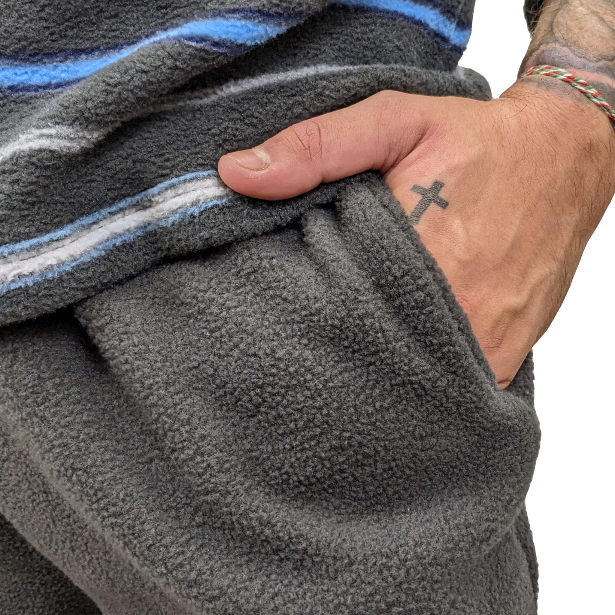 Conjunto de pijama de forro polar cálido para hombre, conjunto de pijama de invierno