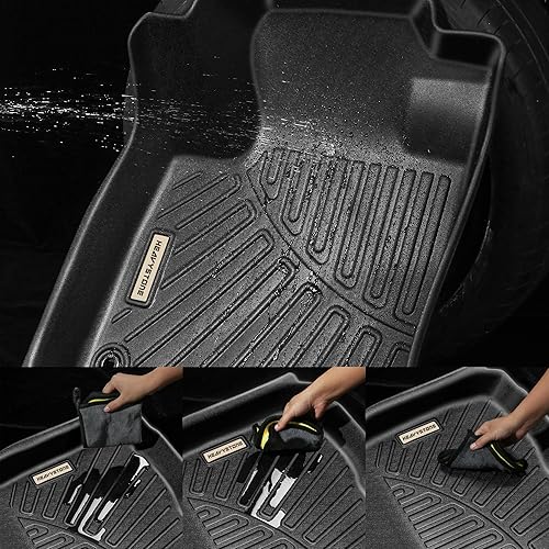 Miniatura 6 de Alfombrillas delanteras y traseras para Chevrolet Trax 2024, protección para todo tipo de clima, TPE impermeable 2024 Chevrolet Trax 2024, 2 filas