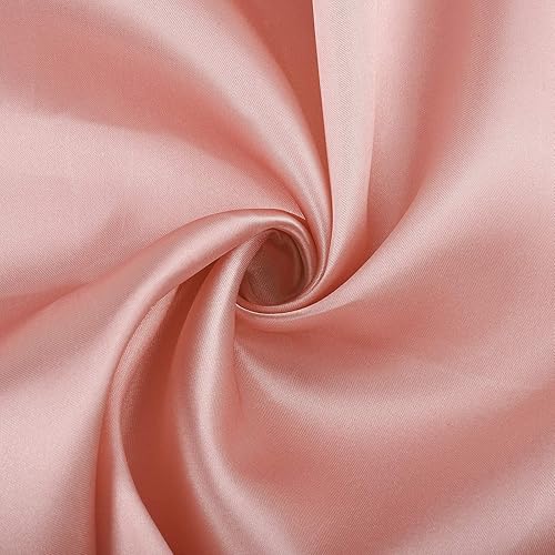 Miniatura 4 de ANECO 12 servilletas de satén suaves para cena, servilletas cuadradas de 17 x 17 pulgadas para decoración de restaurantes, bodas, fiestas, cenas