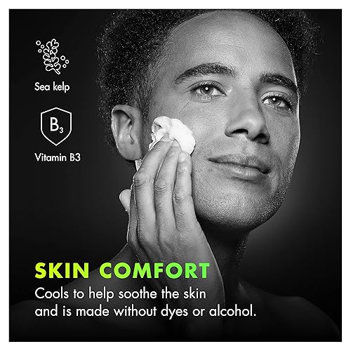 Miniatura 10 de Gillette Labs - Gel de afeitar espumoso rápido para hombres, sin alcohol, tinte y parabenos con vitamina B3 y algas marinas, refresca y calma
