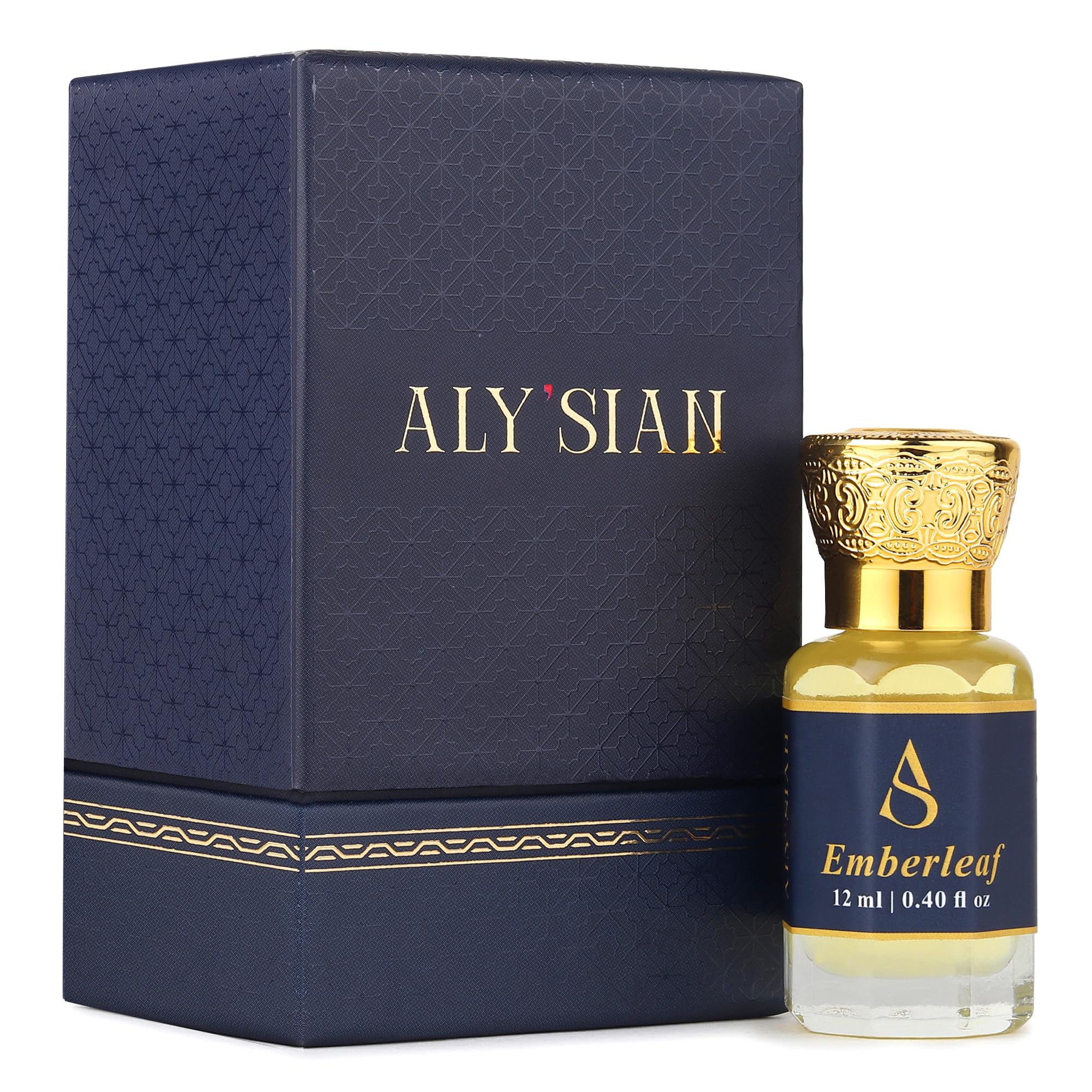 ALY'SIAN Luxury Attar for Man & Women 12 ML Emberleaf Premium Non Alcoholic Roll On Perfume Oils Arabic & French Blend Assorted Long Lasting Fragrance Collection Unisex Perfume Gift Hamper - Image 1